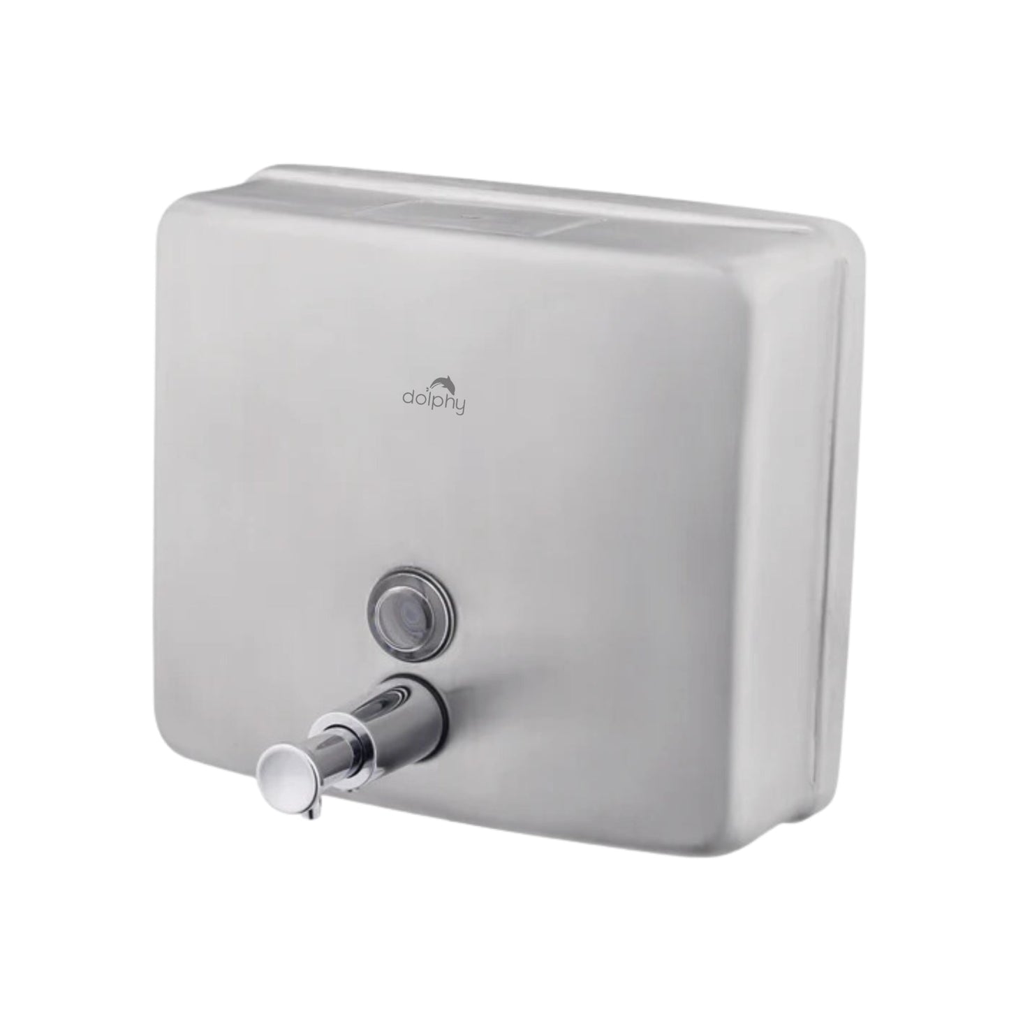Compact Stainless Steel Liquid Soap Dispenser 1200ml Wall Mount