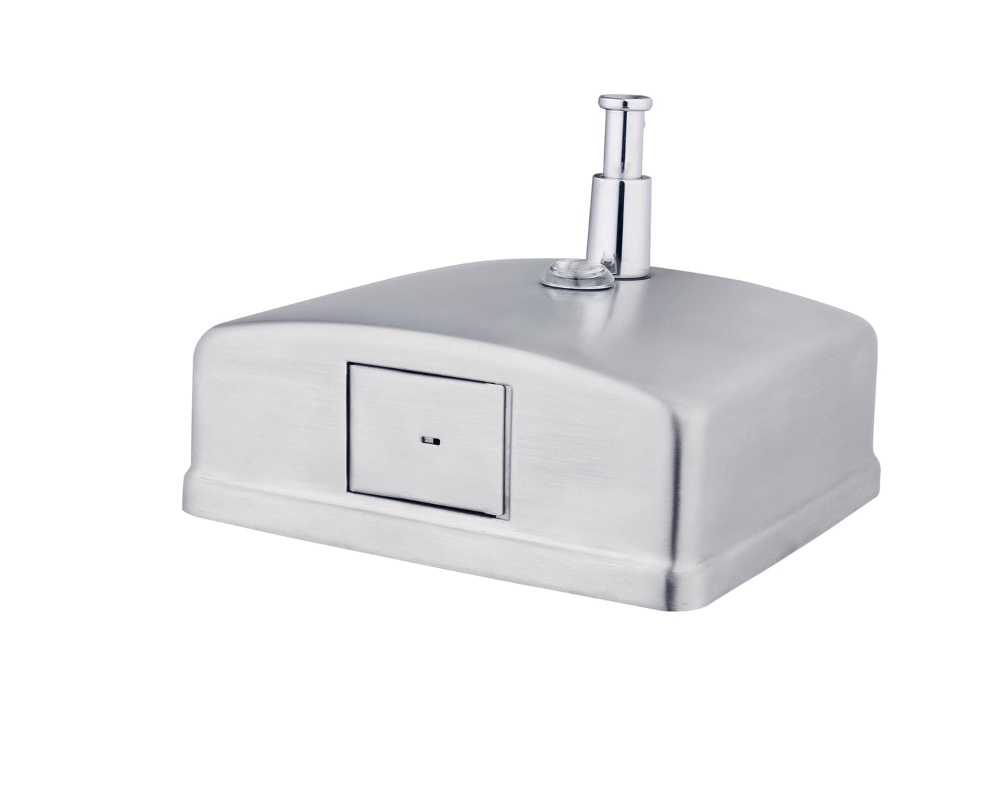 Compact Stainless Steel Liquid Soap Dispenser 1200ml Wall Mount
