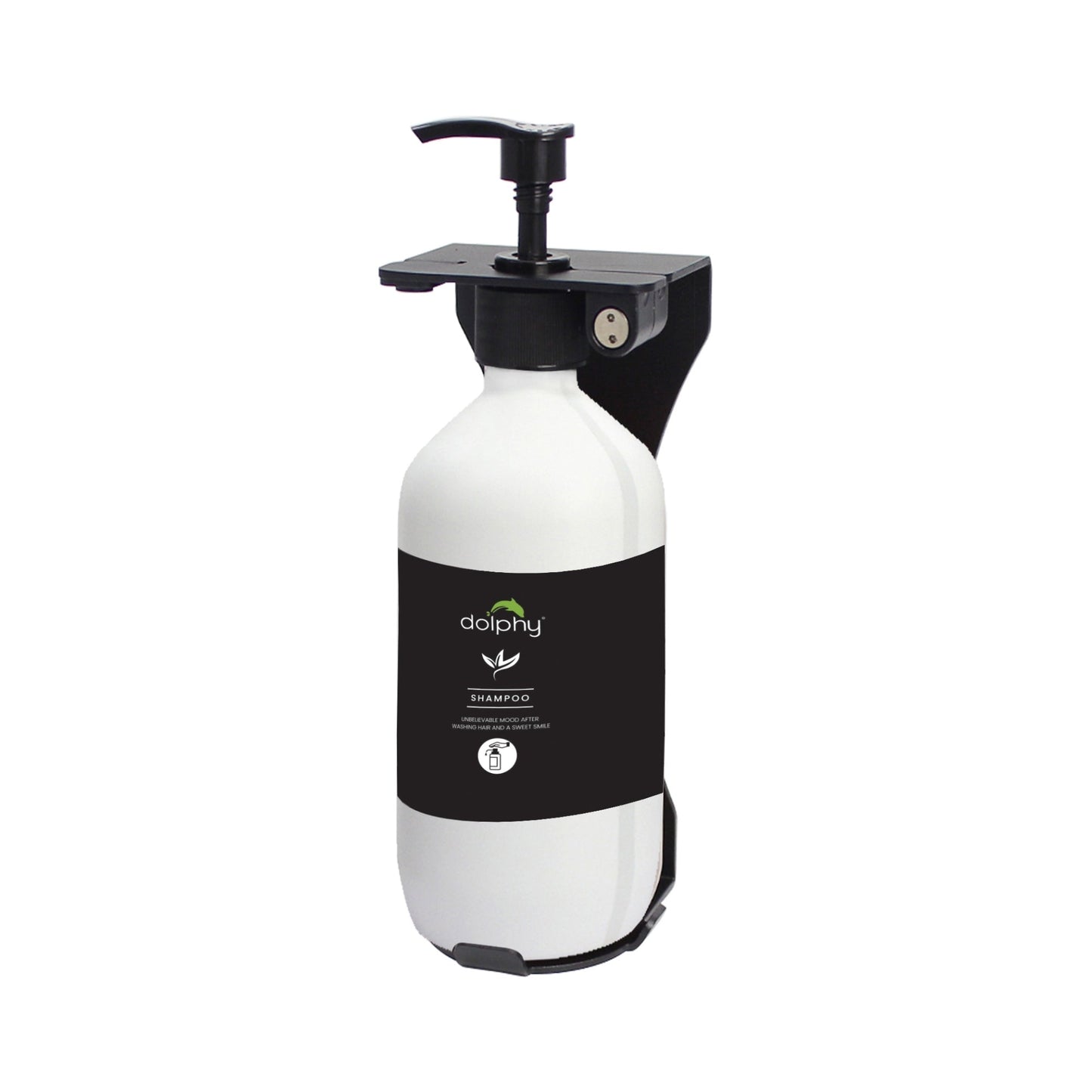 Manual Liquid Soap Dispenser 500ml Refillable - White