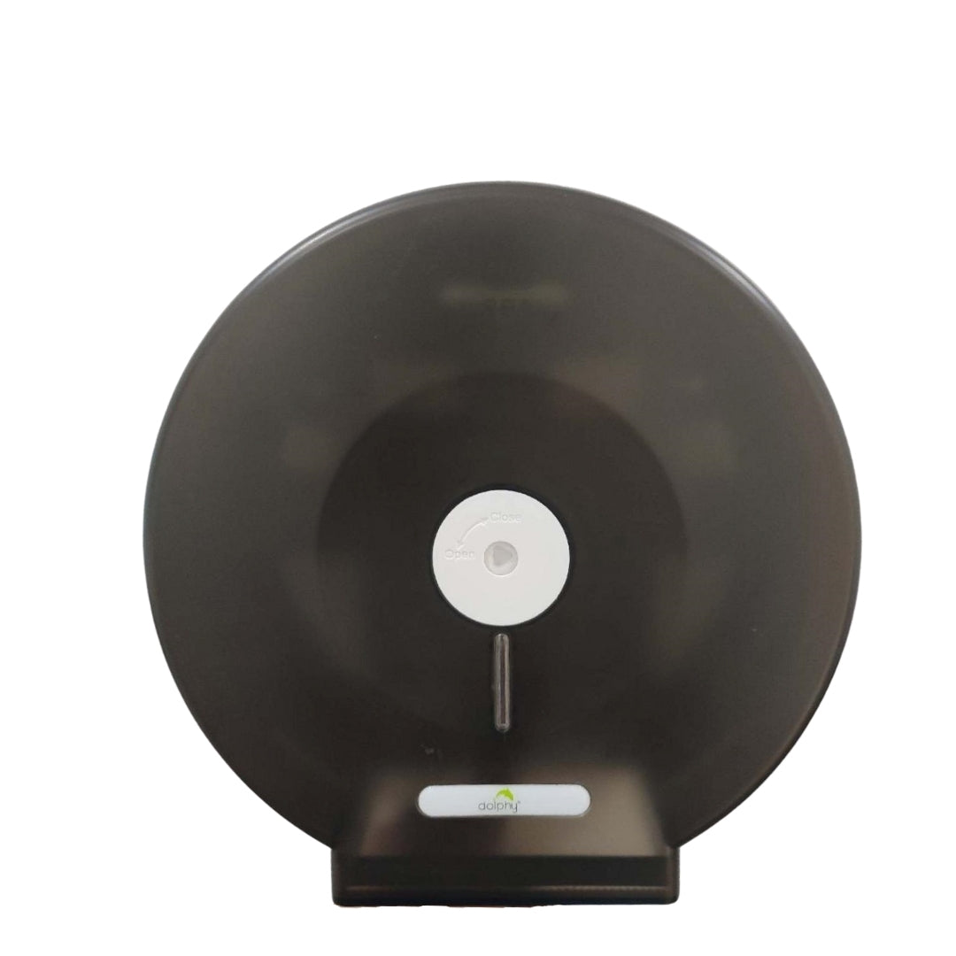 Jumbo Toilet Roll Dispenser Lockable Commercial - Black