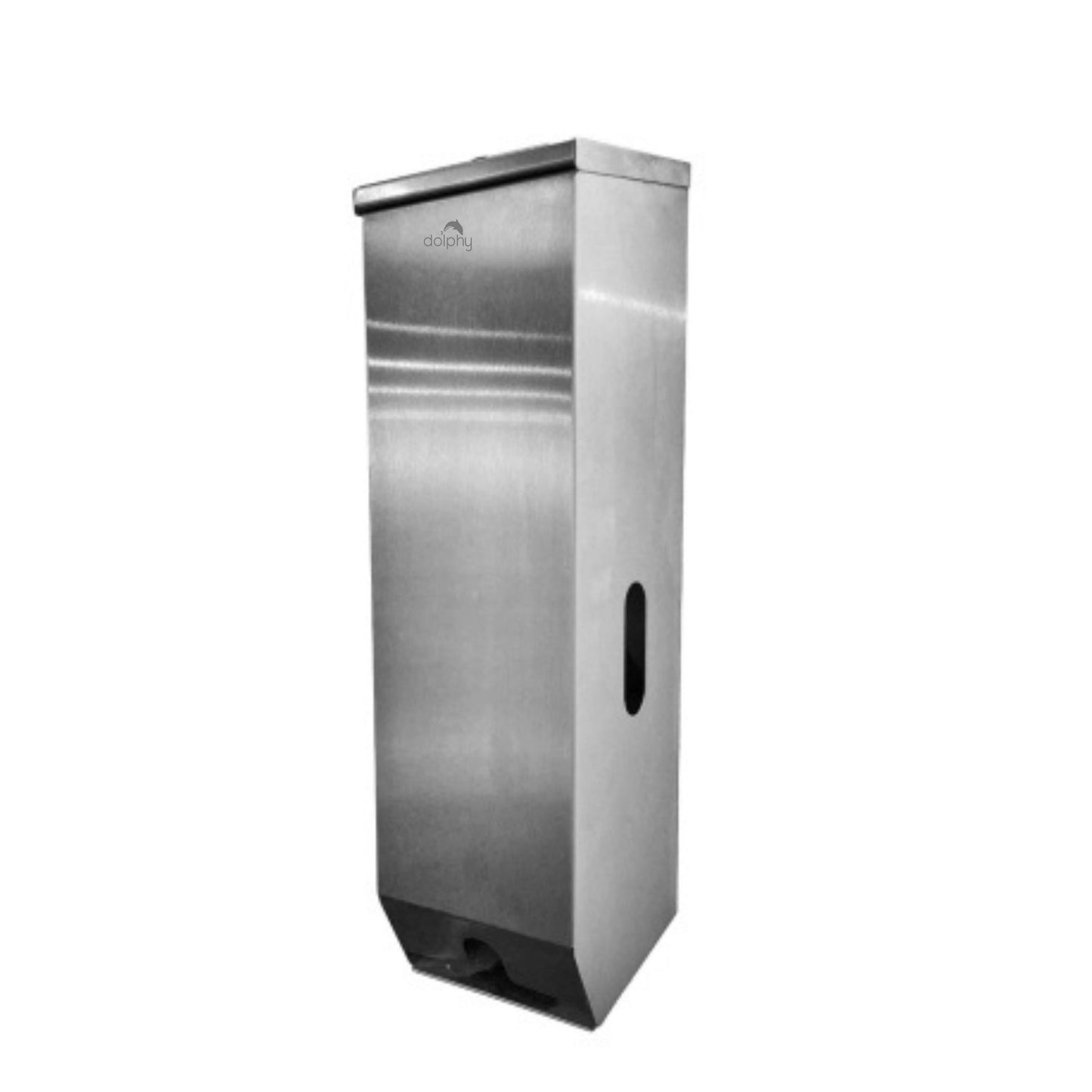 Triple Toilet Roll Dispenser Commercial Washroom - Silver