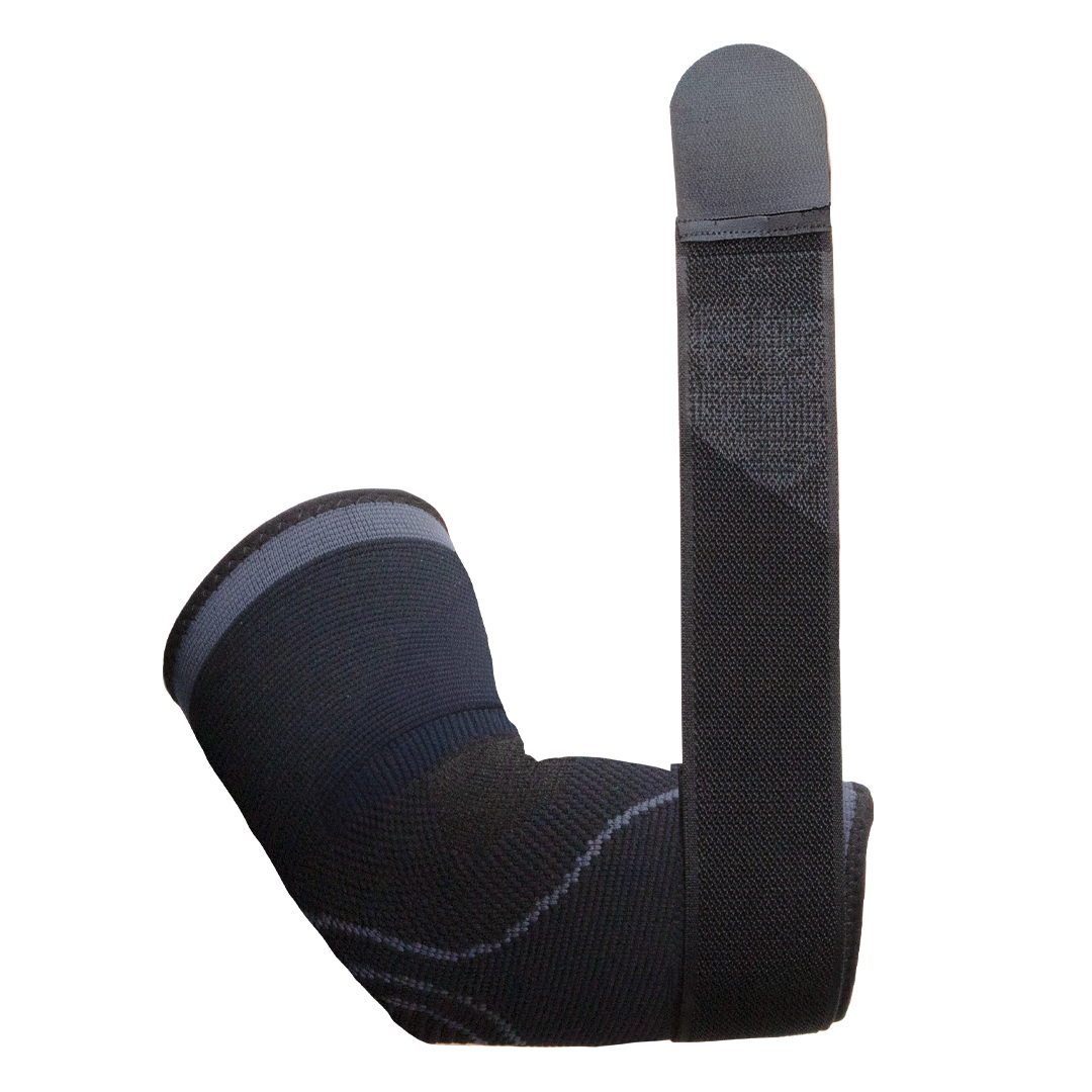 Elbow Support — Knitted with Adjustable Strap