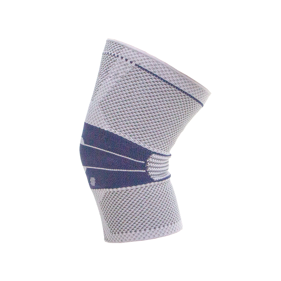 Knitted Knee Support Sleeve with Non‑Slip Grip