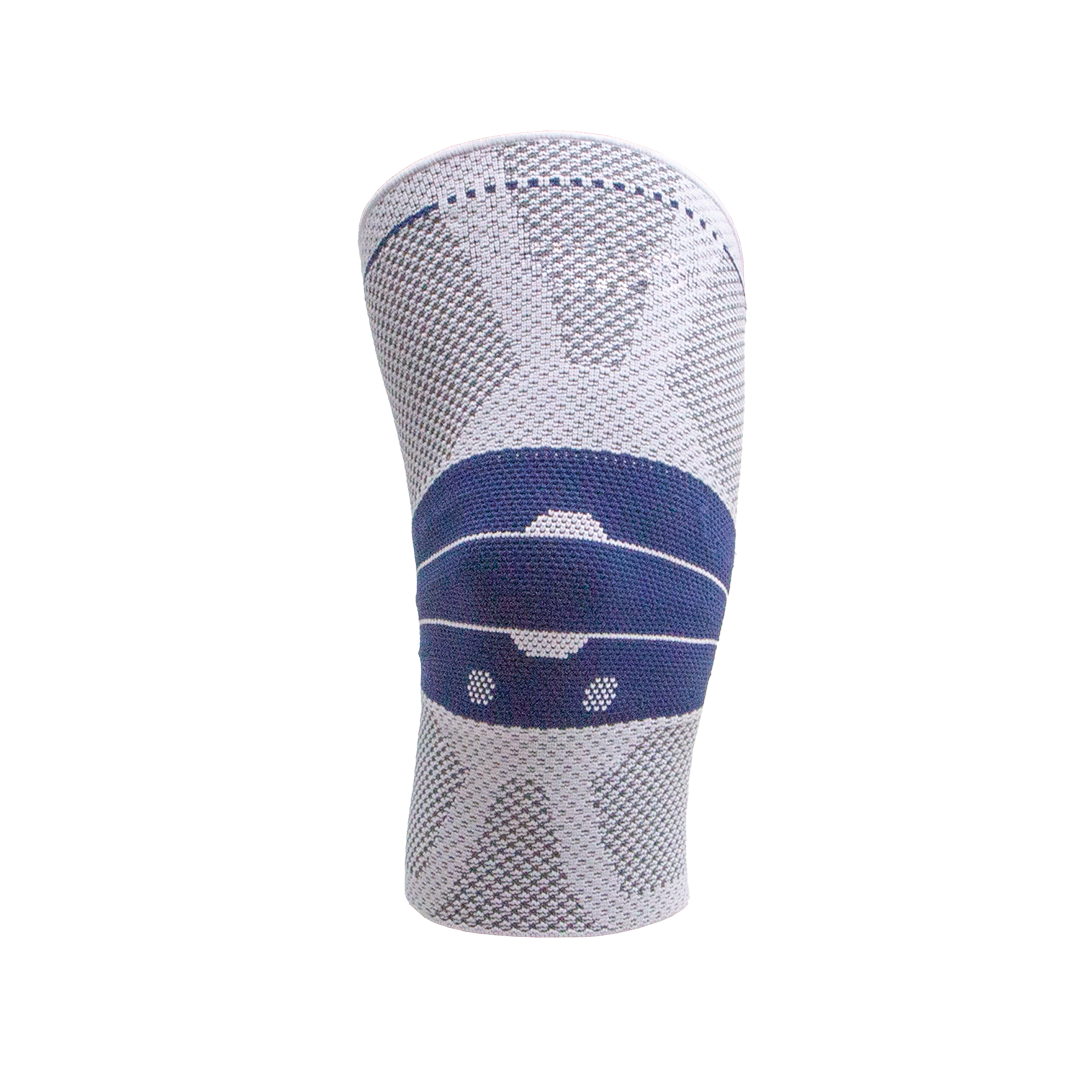 Knitted Knee Support Sleeve with Non‑Slip Grip