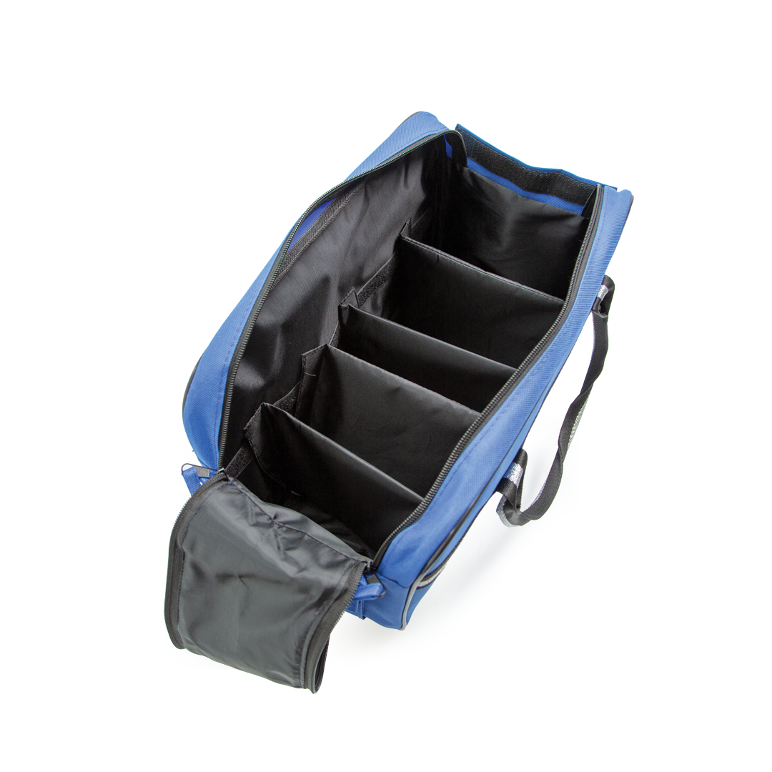 First aid bag — soft organiser with adjustable compartments