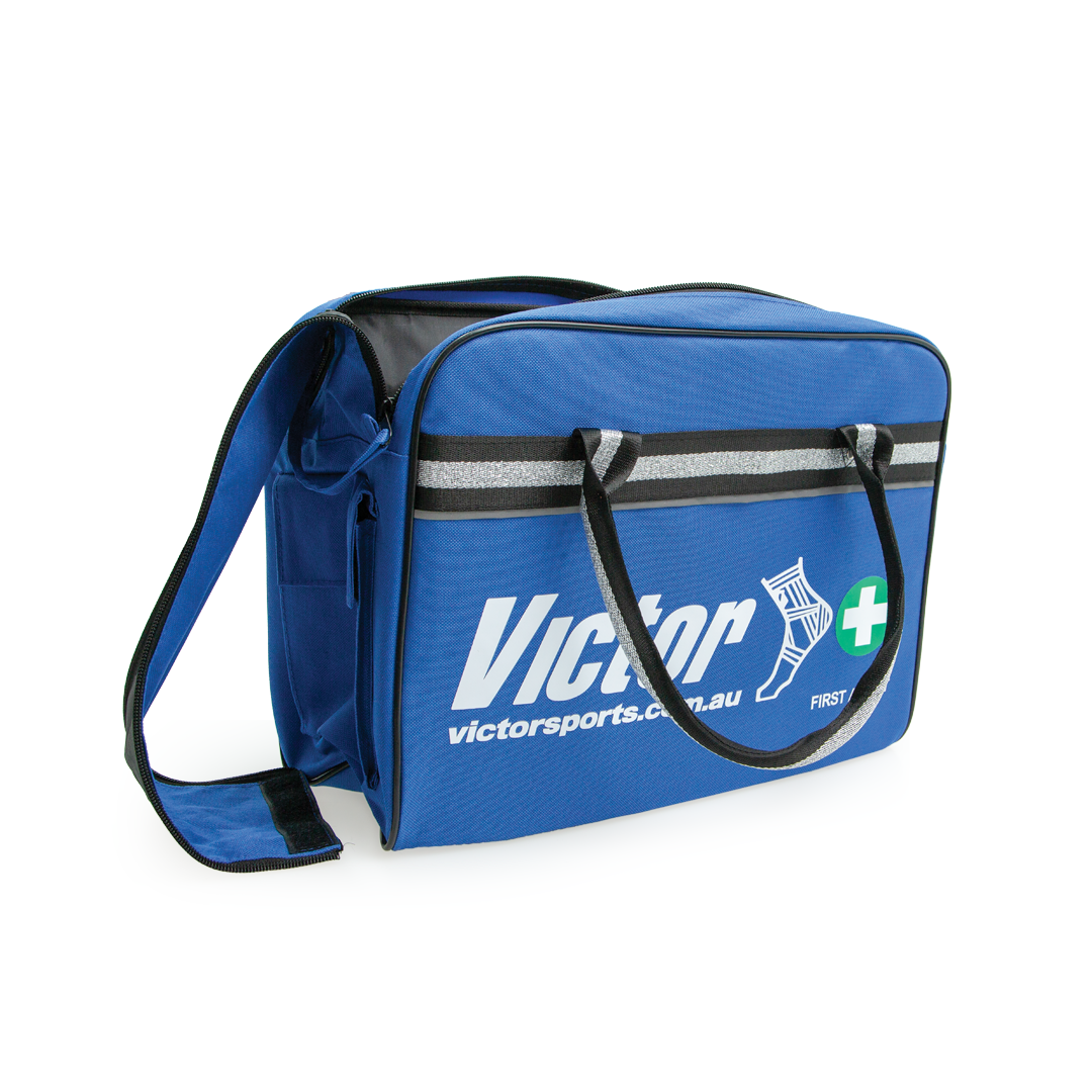 First aid bag — soft organiser with adjustable compartments