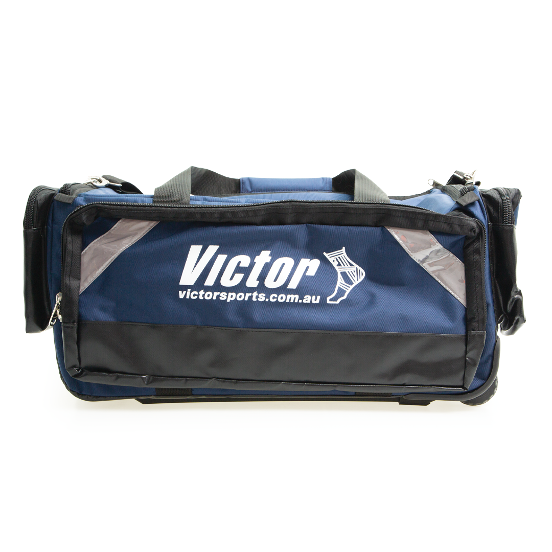 First Aid Bag on Wheels — Mobile kit carrier for trainers