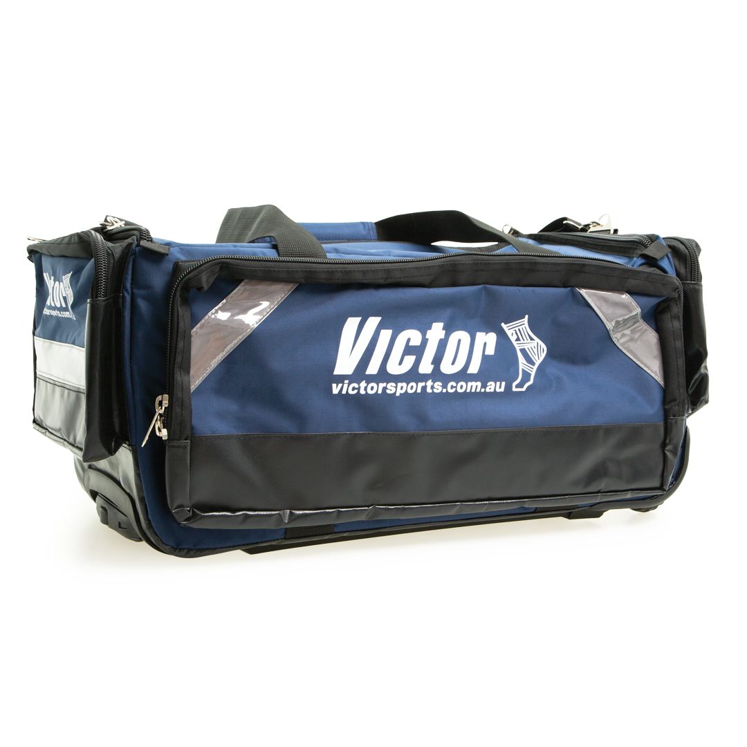 First Aid Bag on Wheels — Mobile kit carrier for trainers