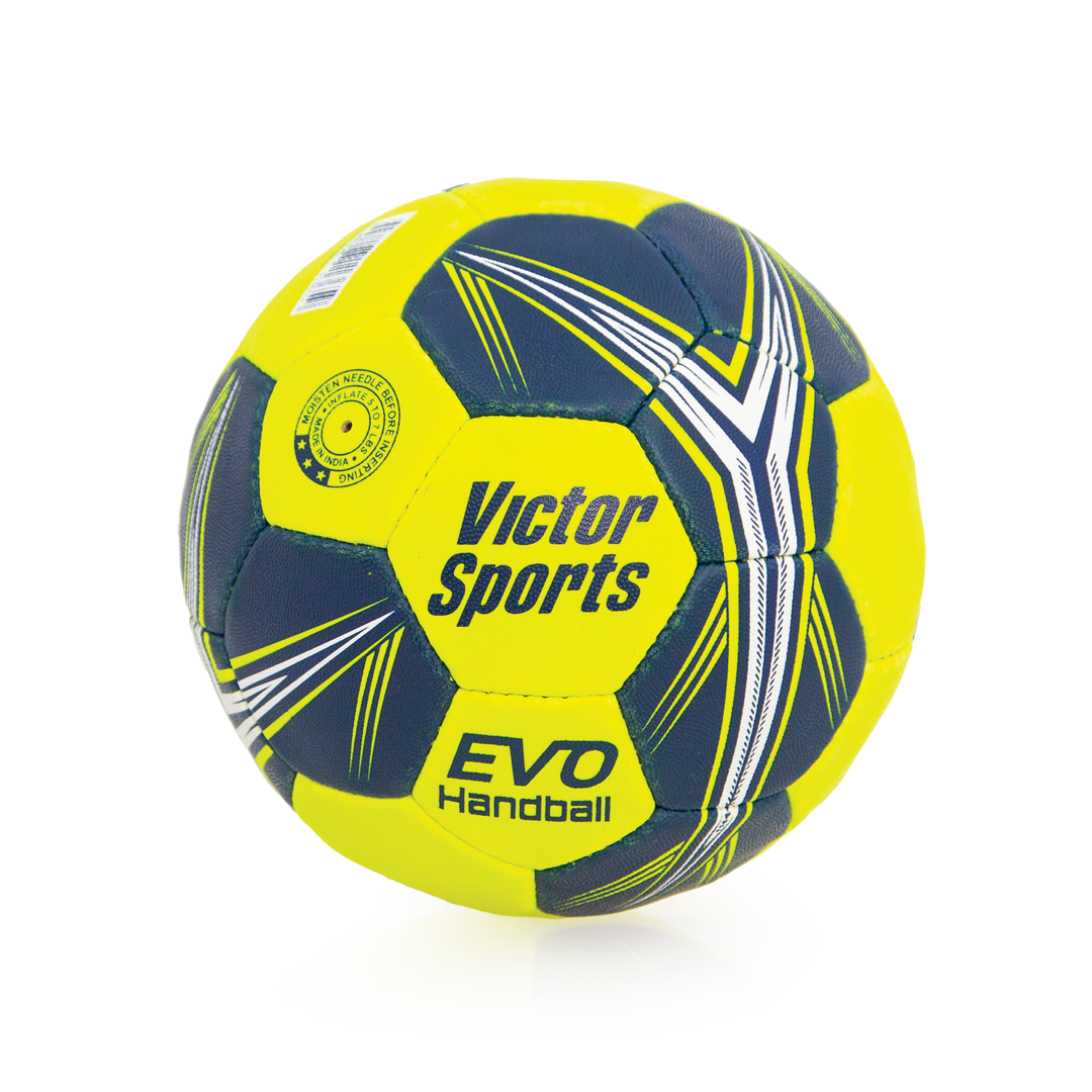 Synthetic handball — European rubber, hand-stitched, official size