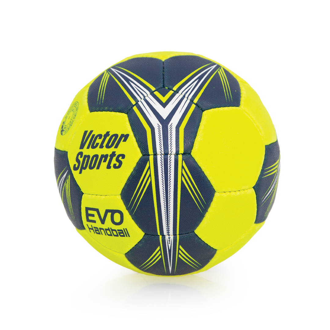 Synthetic handball — European rubber, hand-stitched, official size