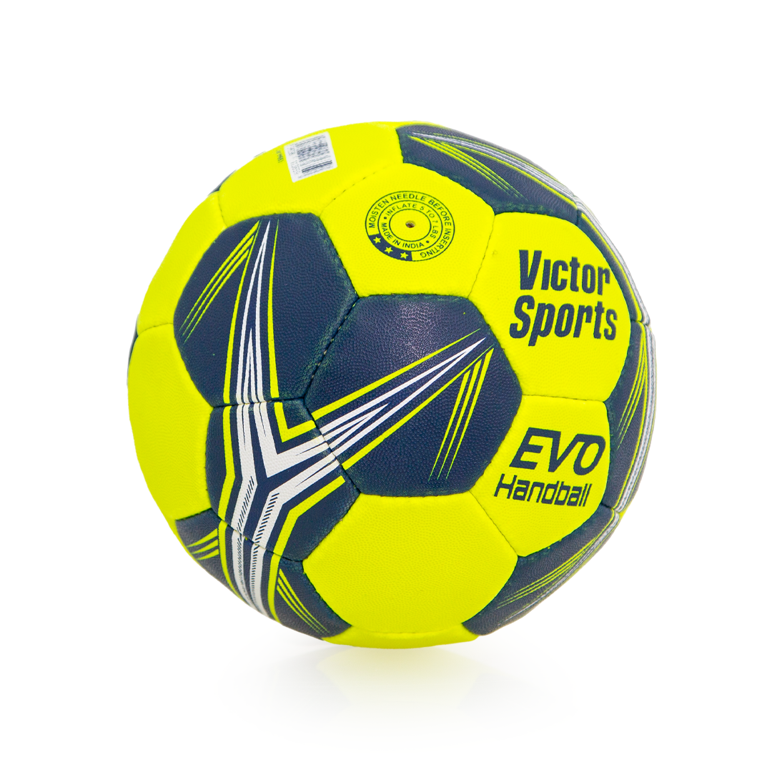 Synthetic handball — European rubber, hand-stitched, official size