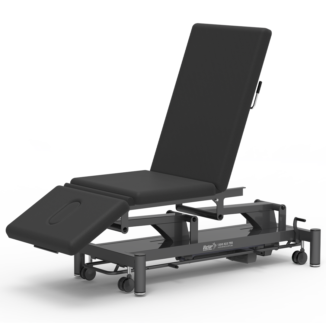 3-Section Treatment Table Short-Head with Dual Gas Struts