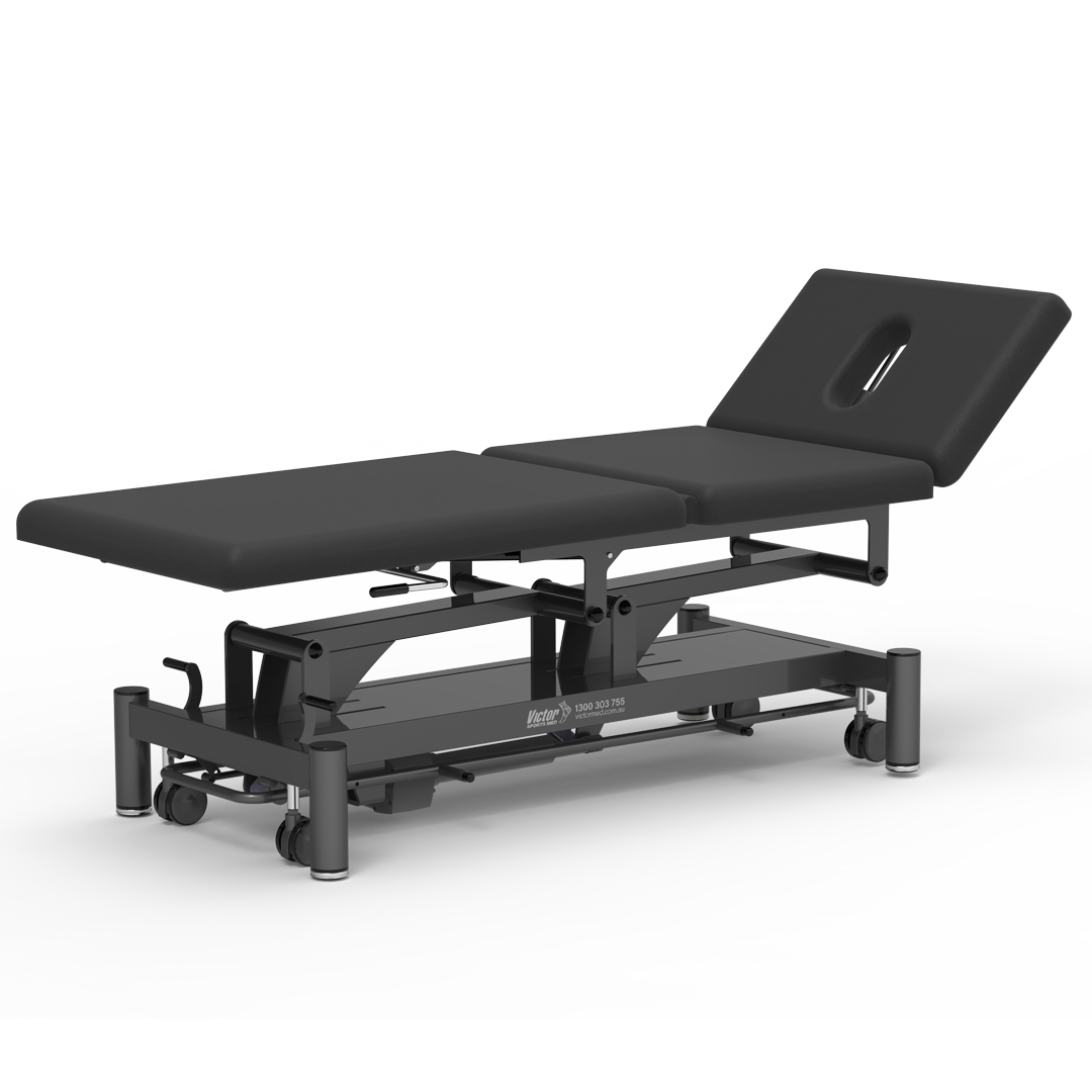 3-Section Treatment Table Short-Head with Dual Gas Struts