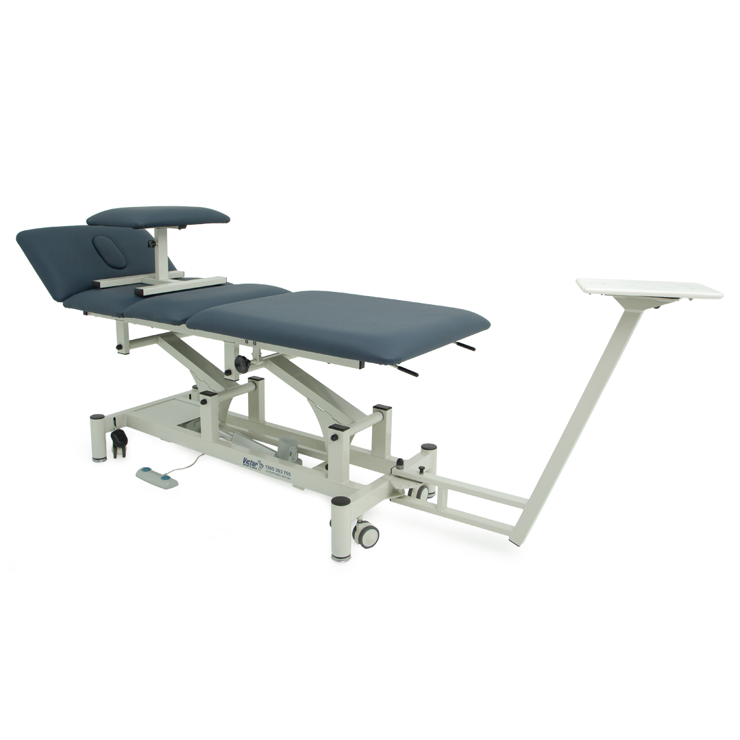 Traction Treatment Table — adjustable cervical and lumbar
