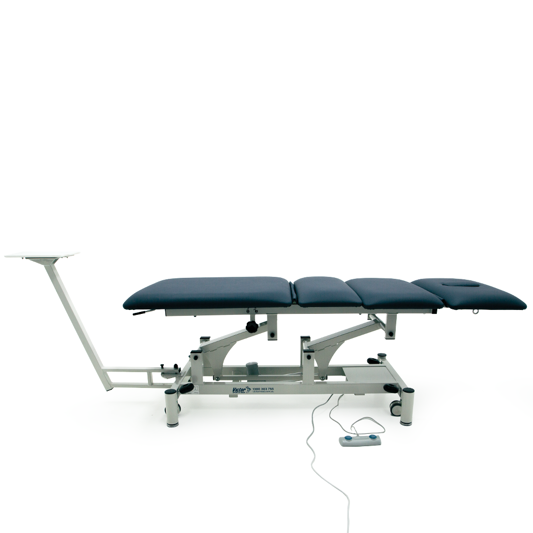 Traction Treatment Table — adjustable cervical and lumbar