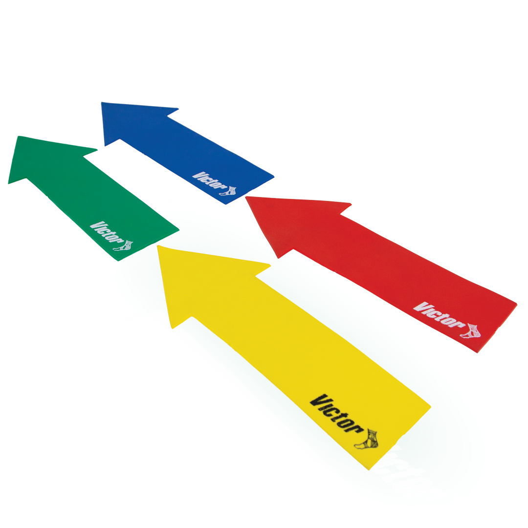 Floor Marker Arrow for Schools & Sports - Non-Slip Rubber