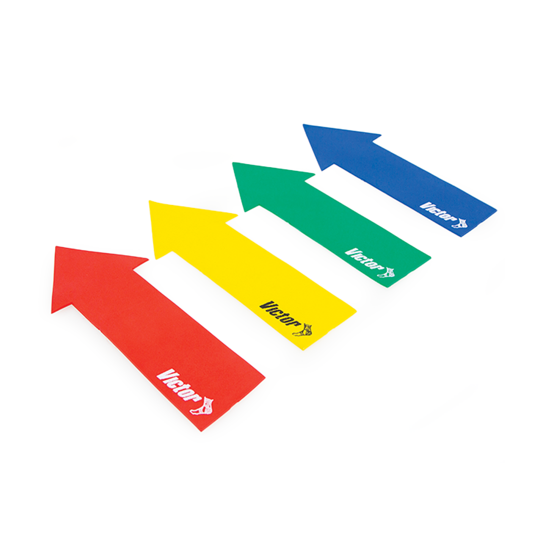 Floor Marker Arrow for Schools & Sports - Non-Slip Rubber
