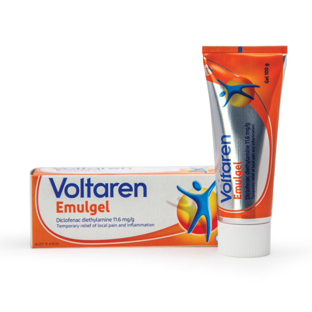Anti-inflammatory pain relief gel Voltaren - for muscle and joint discomfort