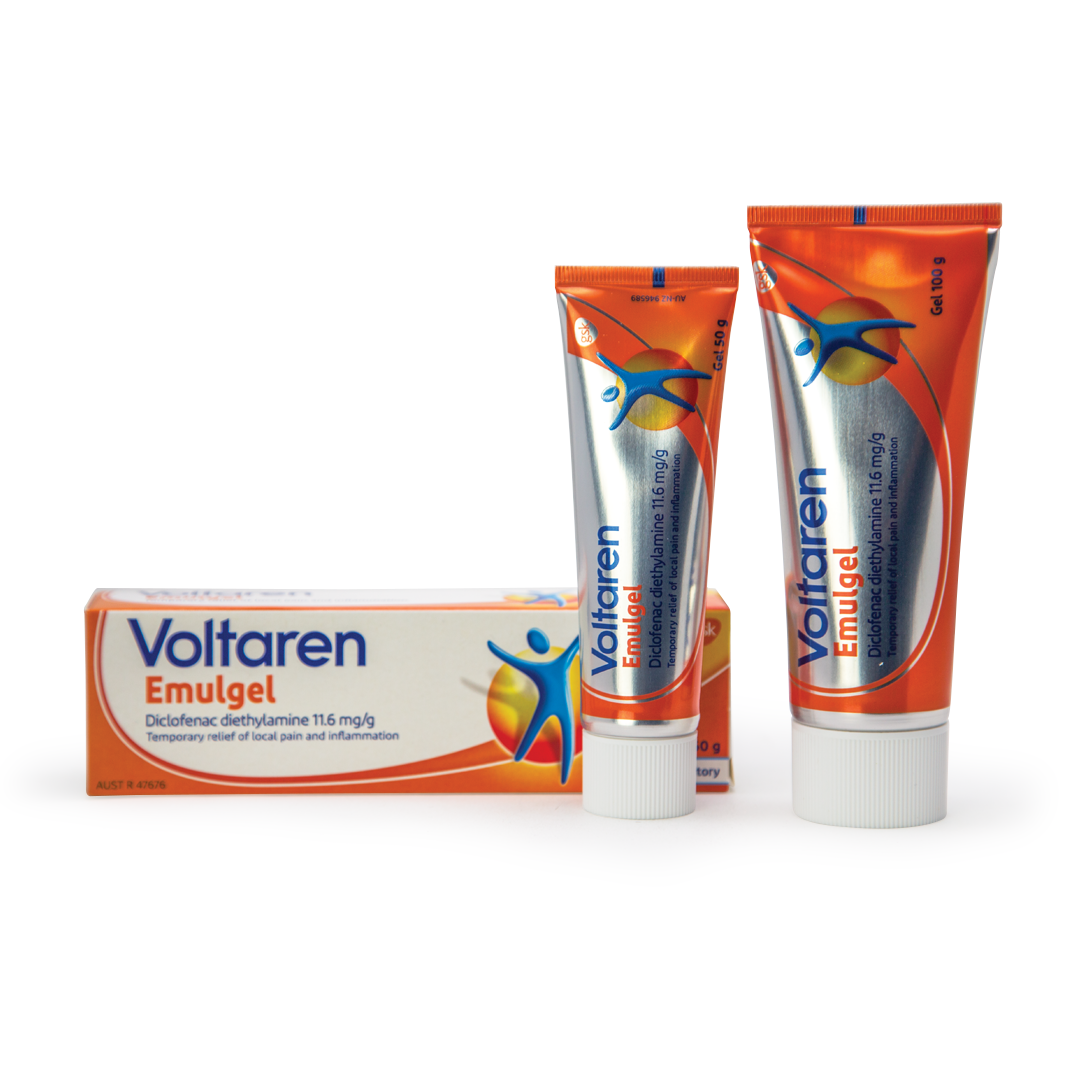 Anti-inflammatory pain relief gel Voltaren - for muscle and joint discomfort