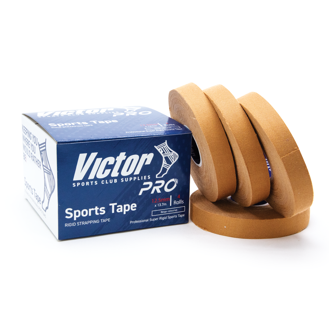 Rigid strapping tape for reliable support and adhesion