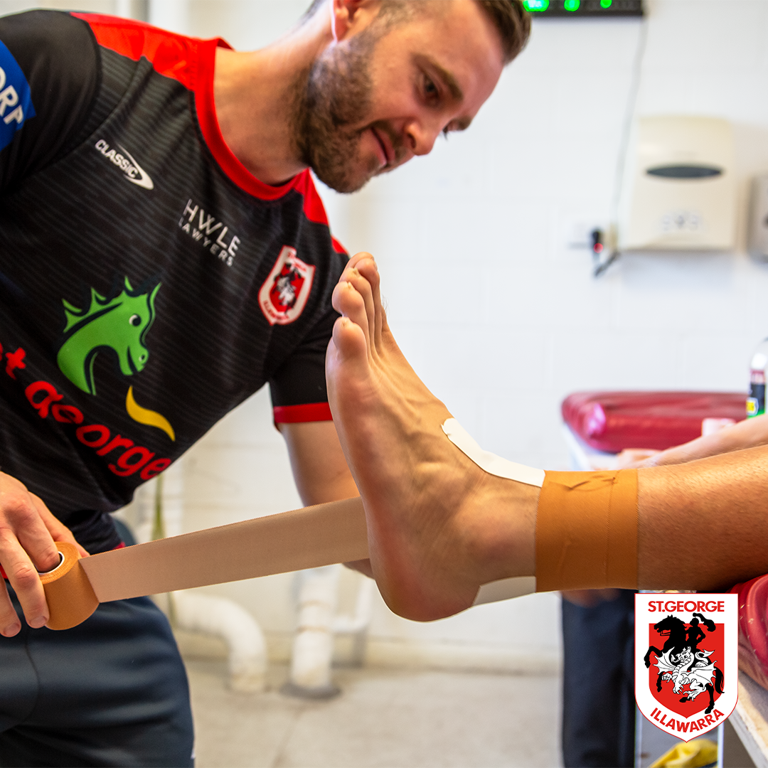 Rigid strapping tape for sports, rehab and injury support