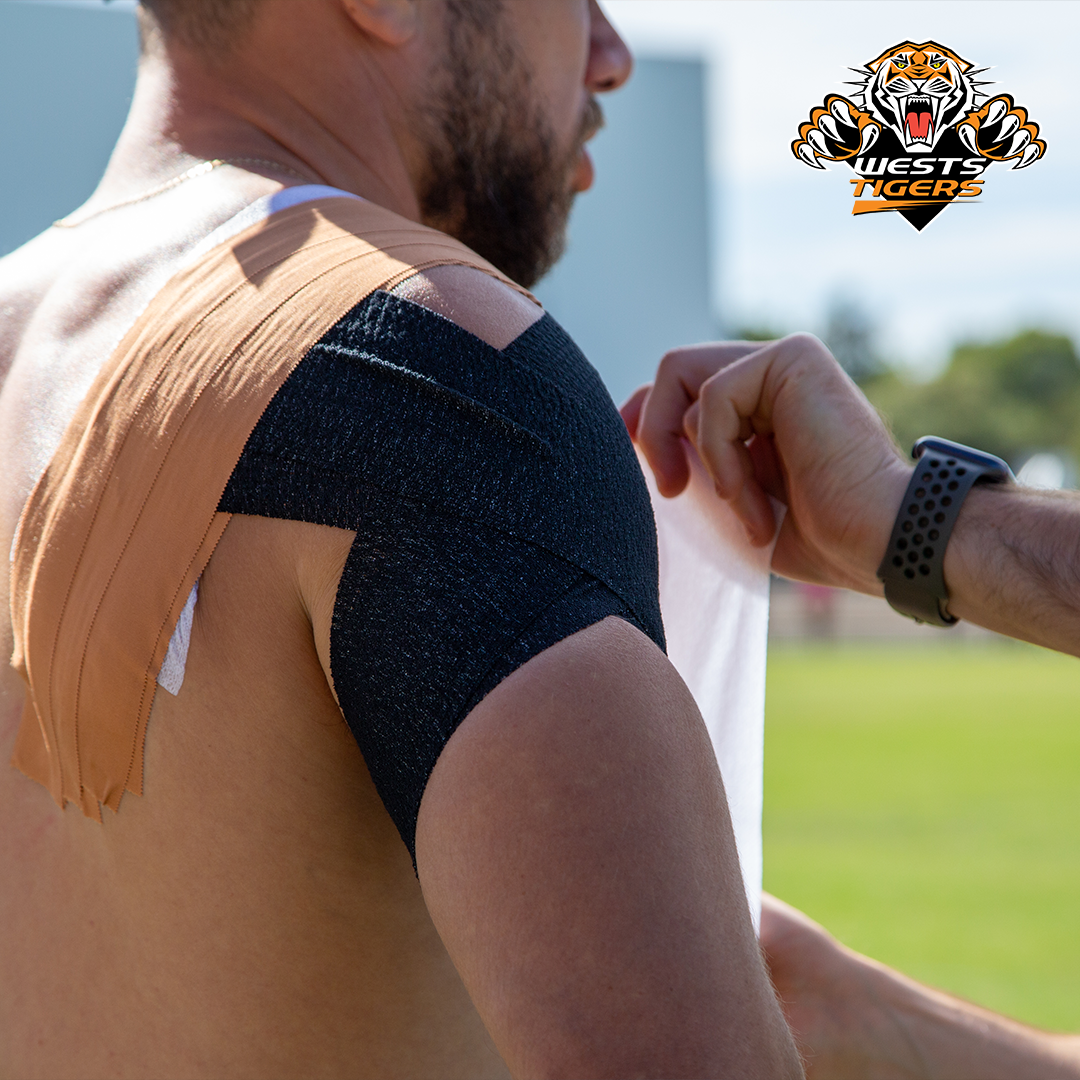 Hand Tearable Sports Tape for Fast Application and Quick Overwrap