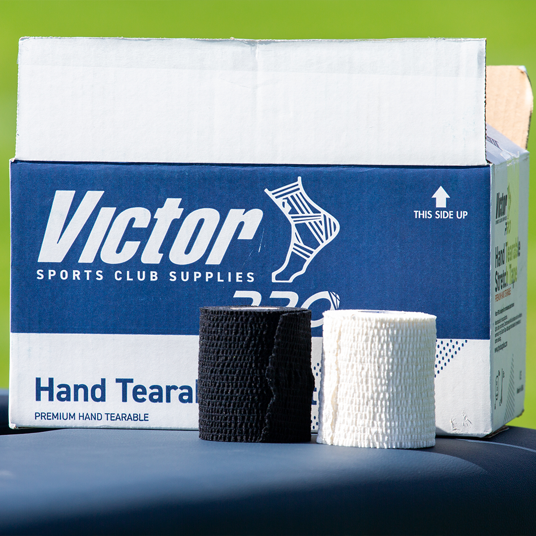 Hand Tearable Sports Tape for Fast Application and Quick Overwrap
