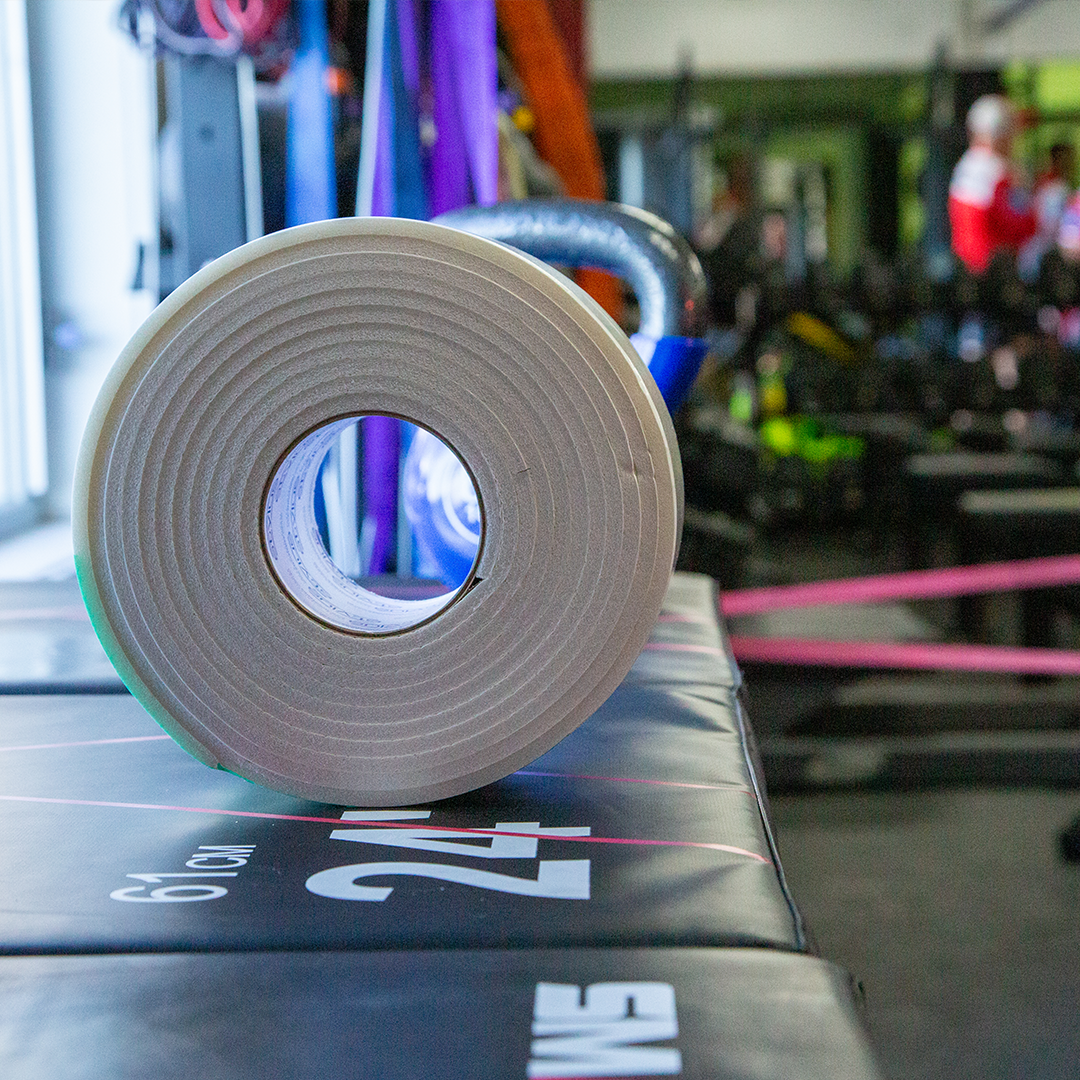 Adhesive Support Foam Roll for Padding and Protection