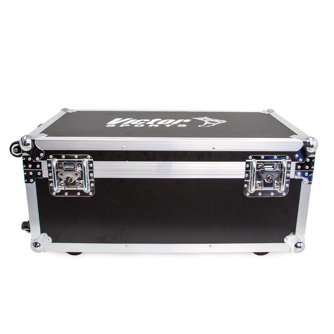 Heavy Duty Aluminium Equipment Travel Case with Foam Liner – Lockable Wheeled Protective Storage