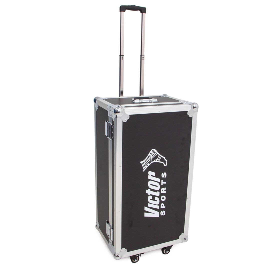 Heavy Duty Aluminium Equipment Travel Case with Foam Liner – Lockable Wheeled Protective Storage