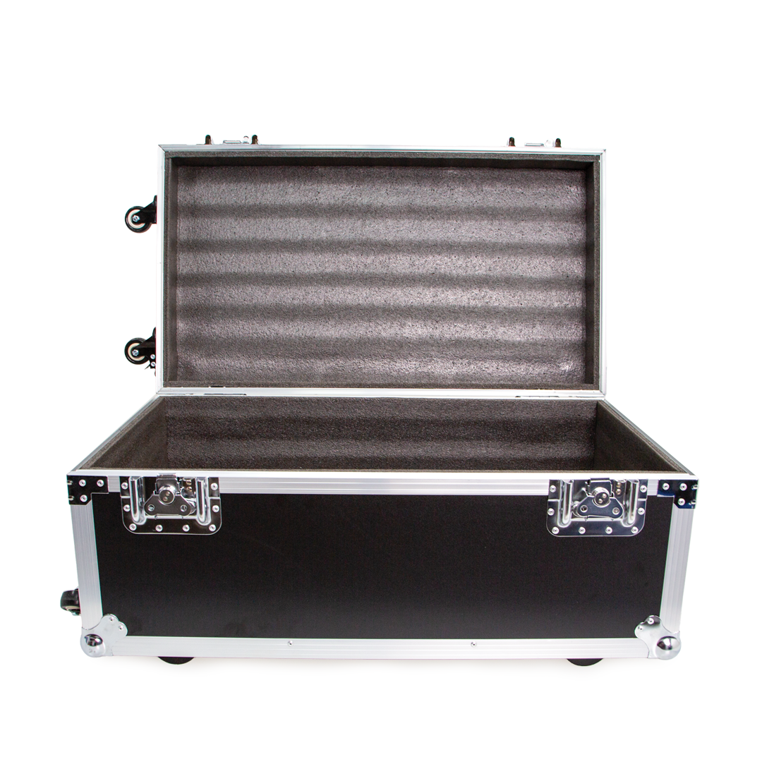Heavy Duty Aluminium Equipment Travel Case with Foam Liner – Lockable Wheeled Protective Storage