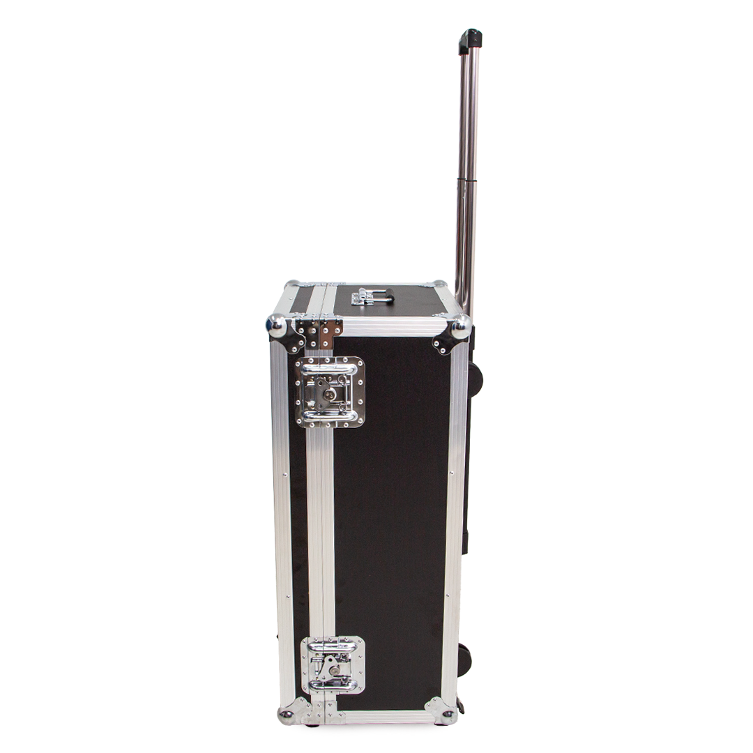 Heavy Duty Aluminium Equipment Travel Case with Foam Liner – Lockable Wheeled Protective Storage
