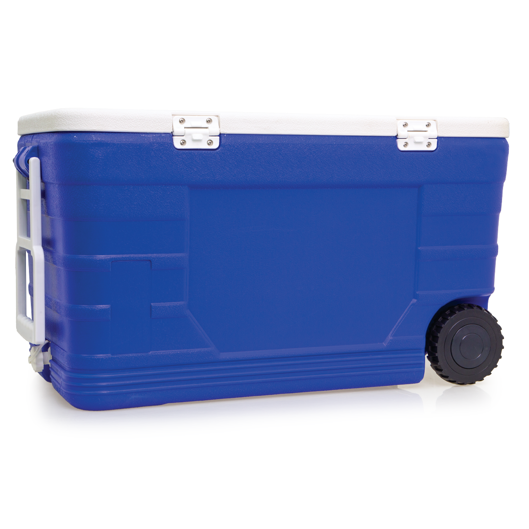 52 Litre wheeled cooler – large portable cooler with handle