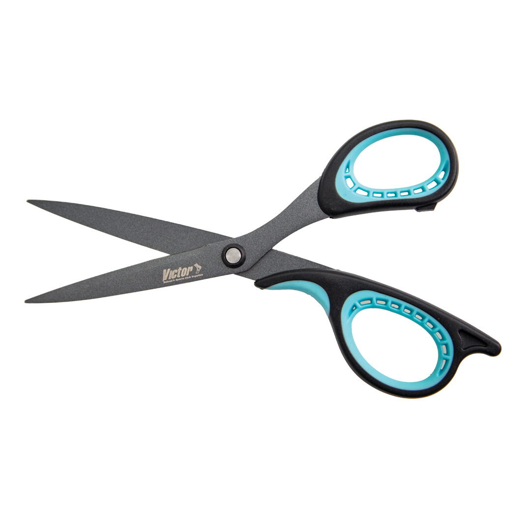 Nonstick Scissors with Teflon-coated blades and comfort grip
