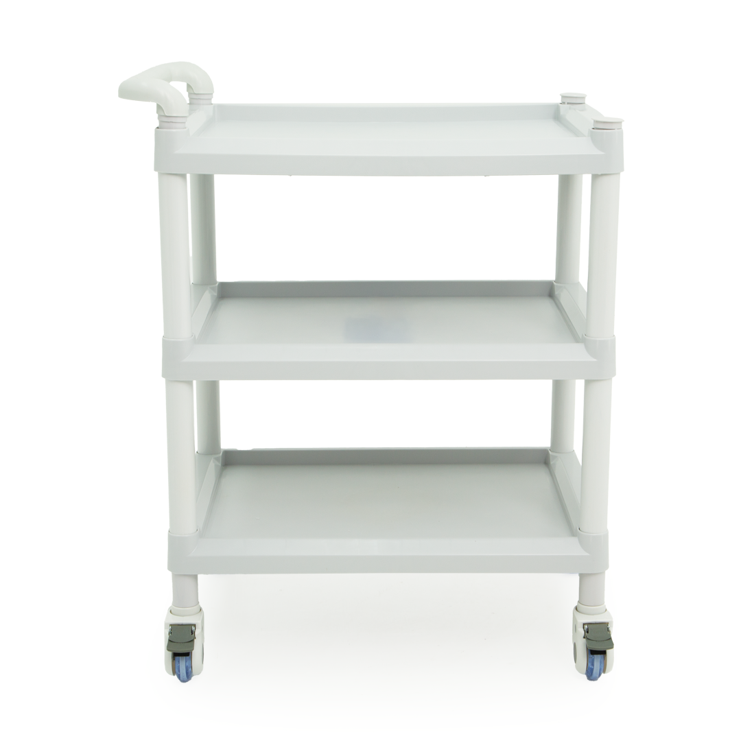 Compact equipment trolley for mobile storage and transport