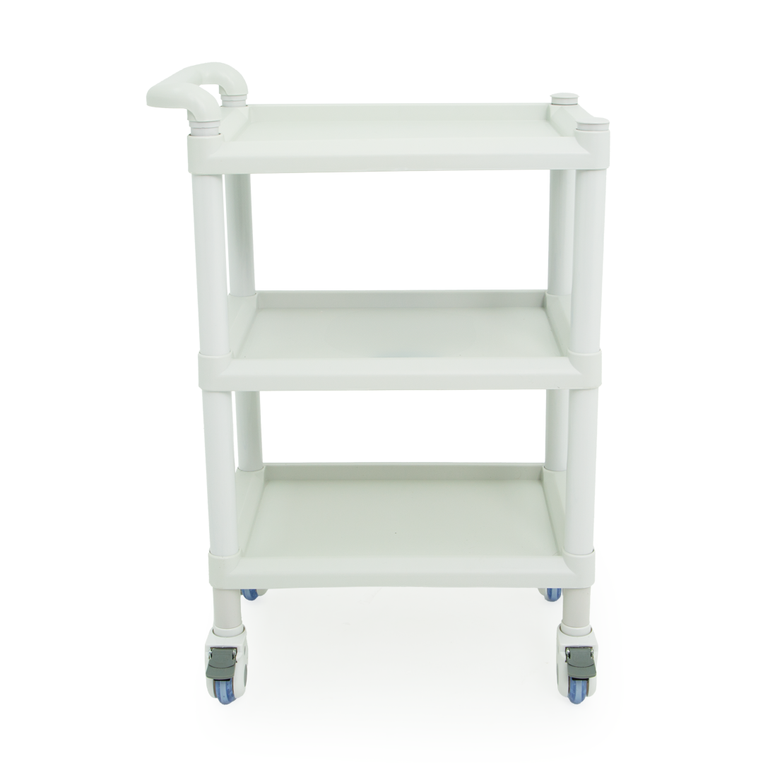 Compact equipment trolley for mobile storage and transport