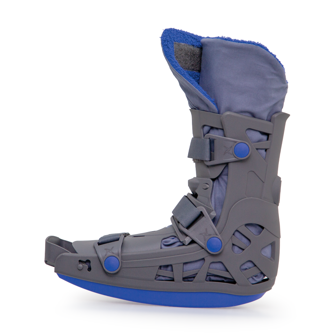 Vacuum fracture boot – adjustable ankle support for recovery