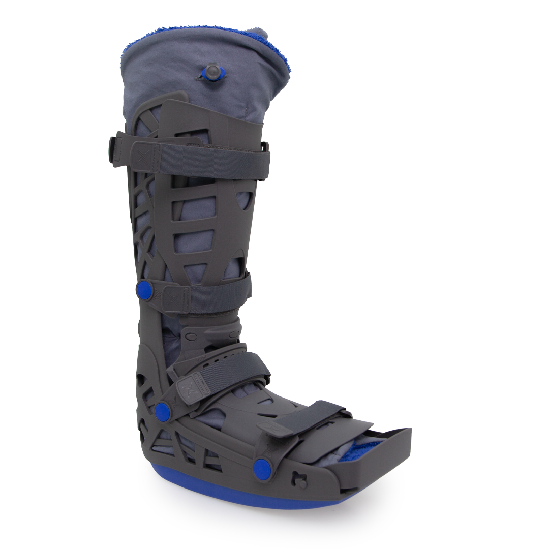 Vacuum fracture boot — tall adjustable walking support