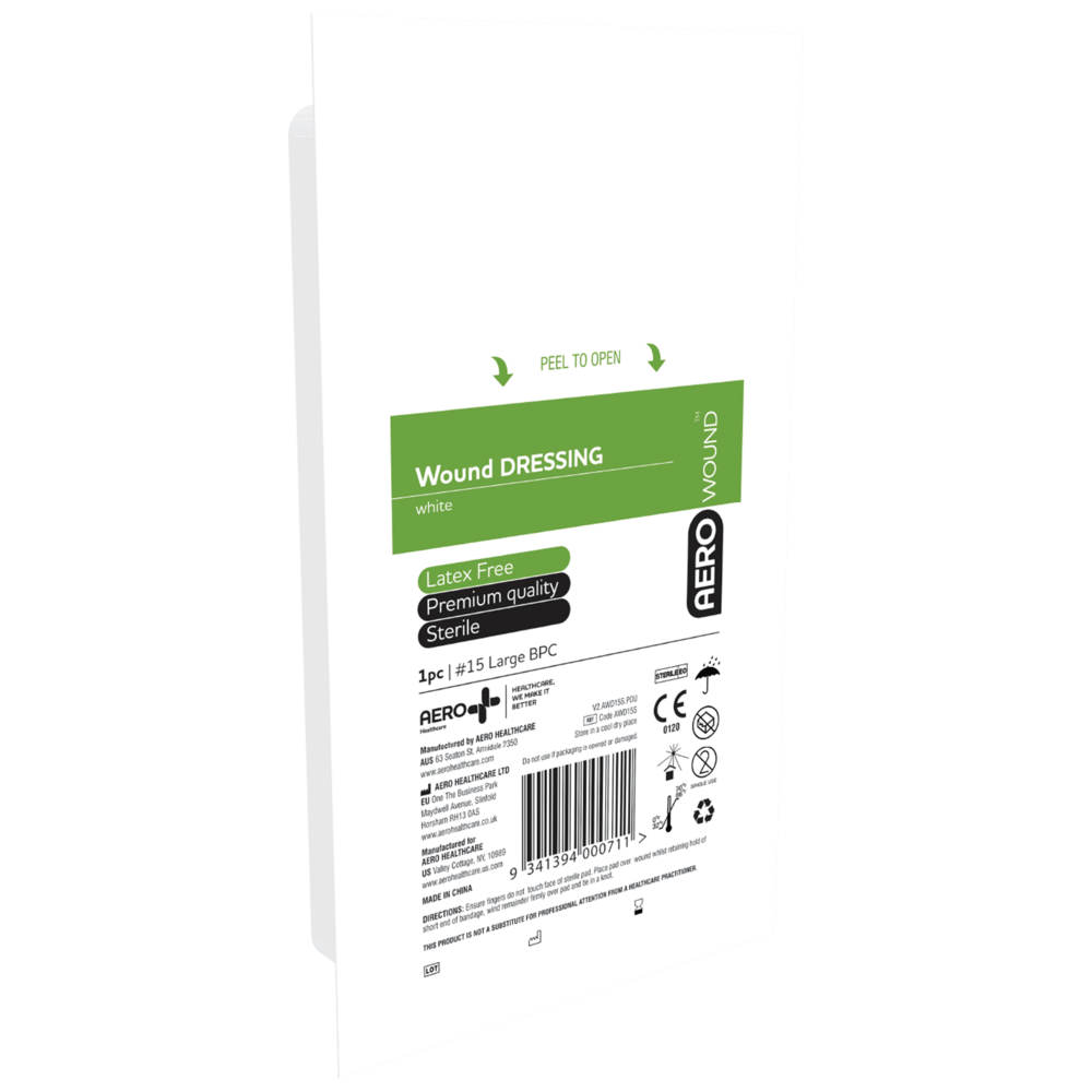 Wound dressing – sterile dressing for minor cuts and grazes