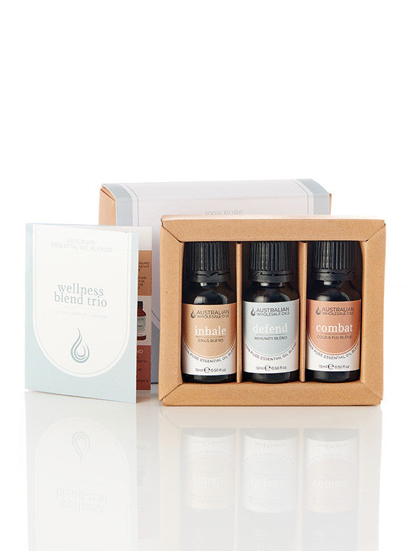 Essential Oil Pack - Wellness Blend Trio
