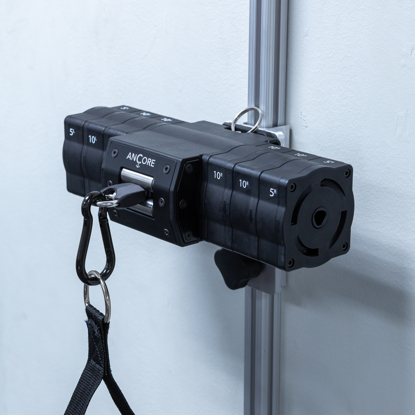 ANCORE 6‑Foot Sliding Wall Mount — Handcrafted Adjustable Track