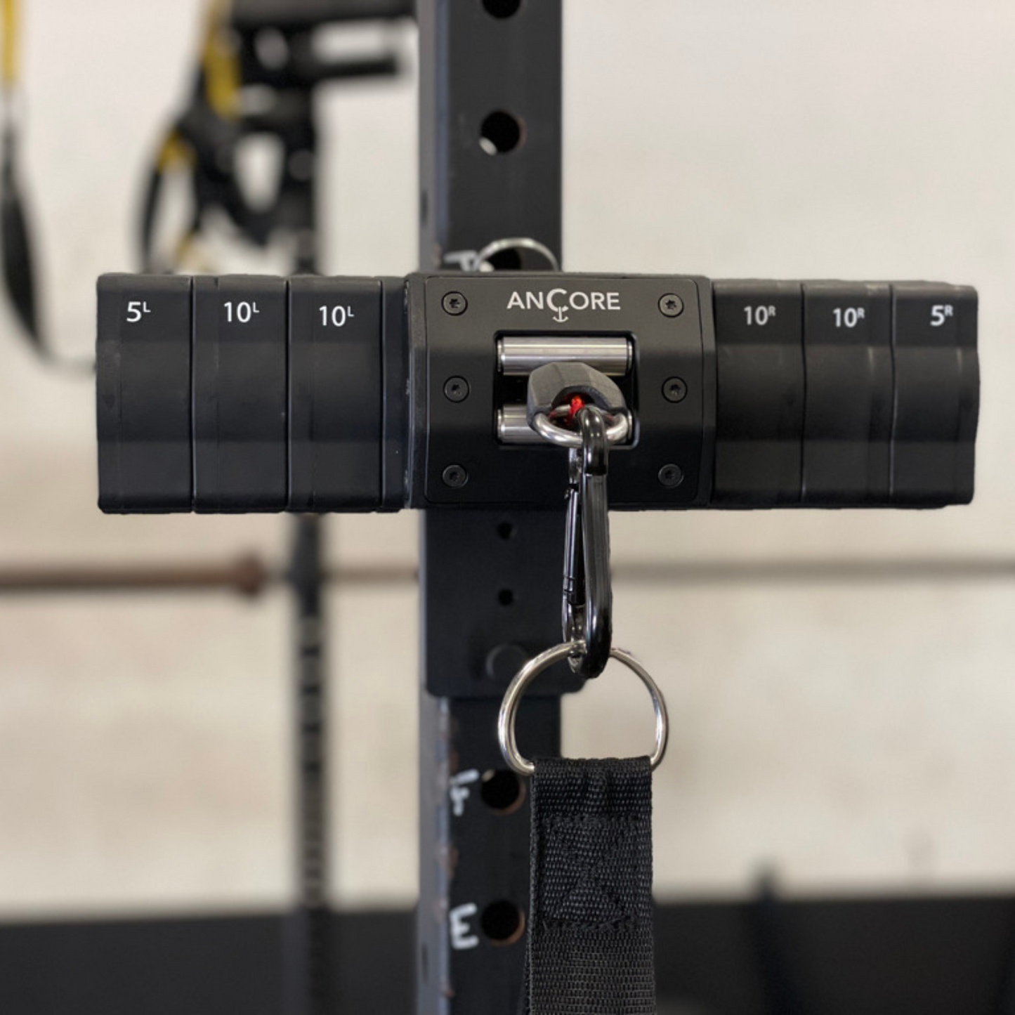 ANCORE Rack Mount – Converts Squat Rack to Cable Trainer