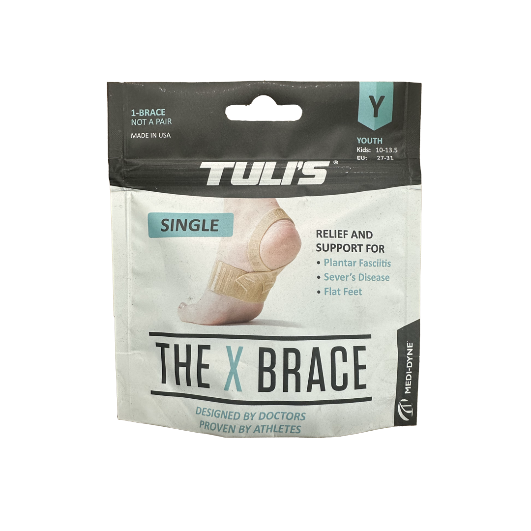 Youth foot strap - adjustable heel & arch support