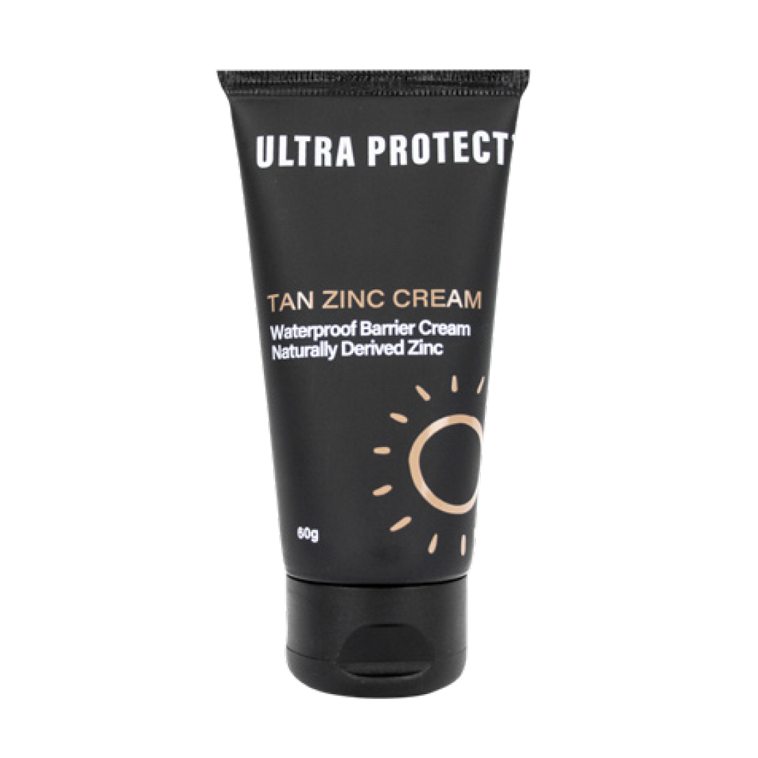 Zinc moisturiser with naturally derived zinc oxide, waterproof