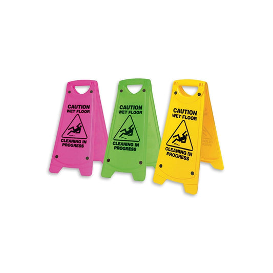 ED Oates Safety & PPE A/Frame Cleaning in Progress / Caution Wet Floor Sign