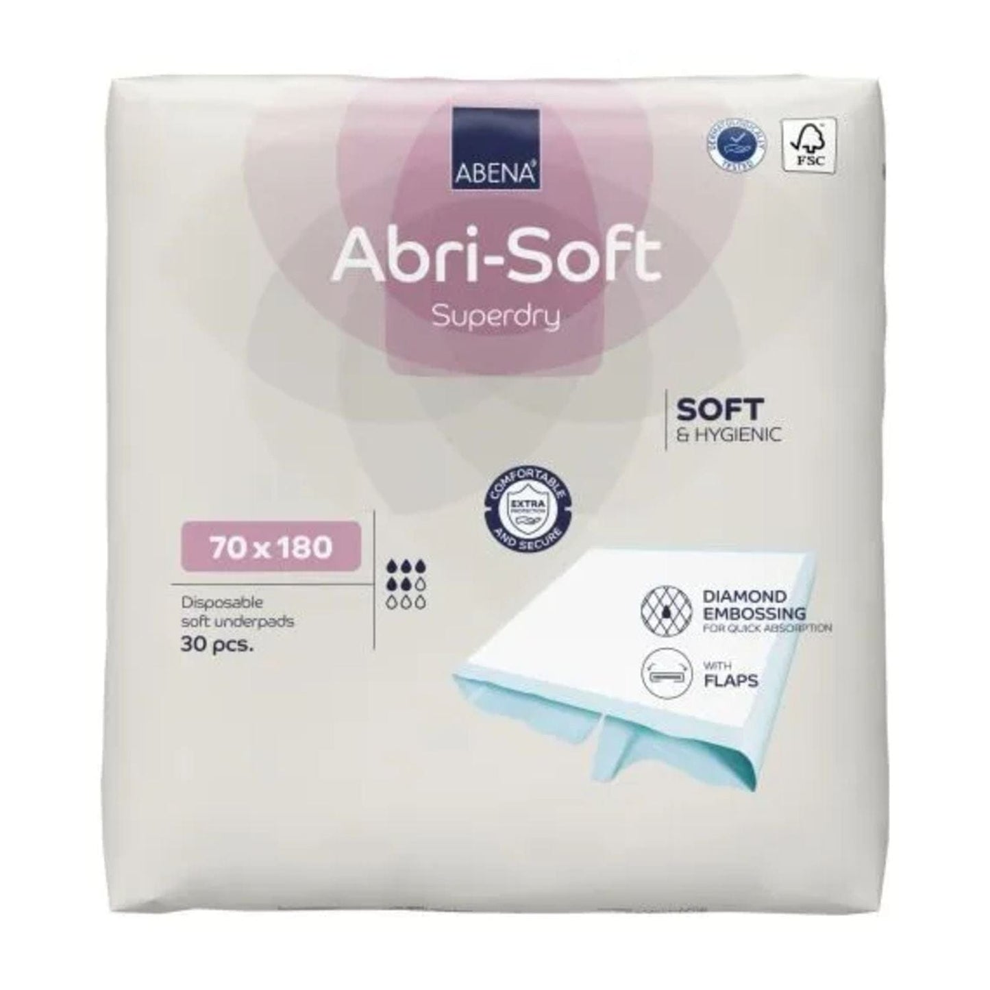 Abena Abri-Soft Superdry Underlay 70x180cm