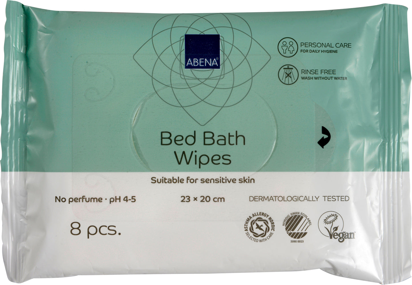 Abena Bed Bath Wipes 20x23cm 8pcs/pack