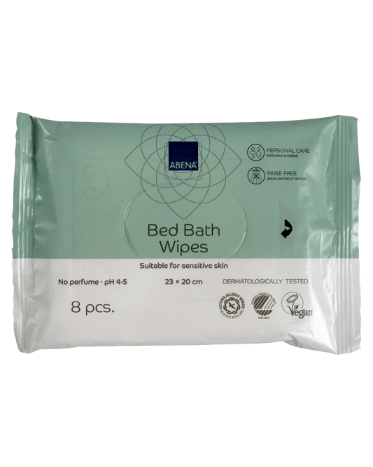 Abena Personal Hygiene Abena Bed Bath Wipes 20X23cm