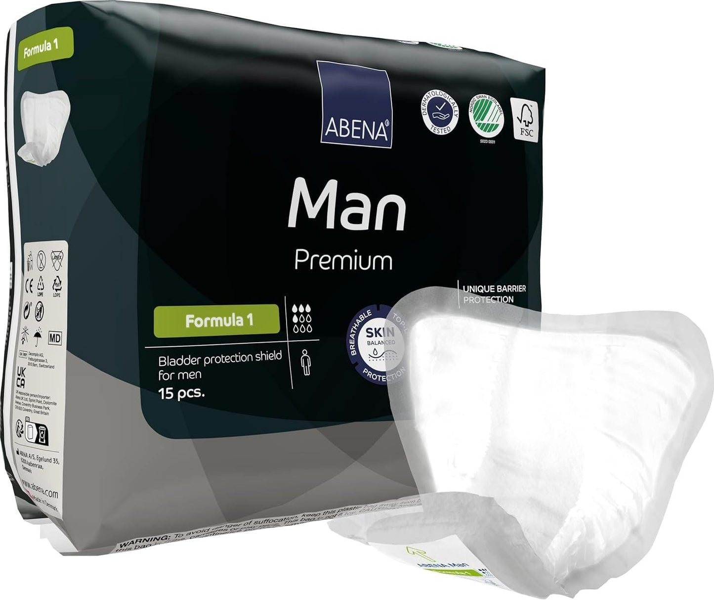 Abena Incontinence Pads Abena Man Formula 1 450ml