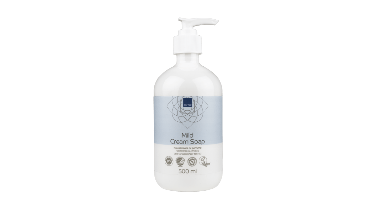 Abena Mild Liquid Bath Soap 500mL pH Balanced